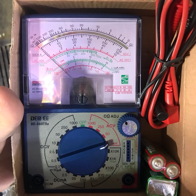 Đồng hồ vạn năng DE-360TR