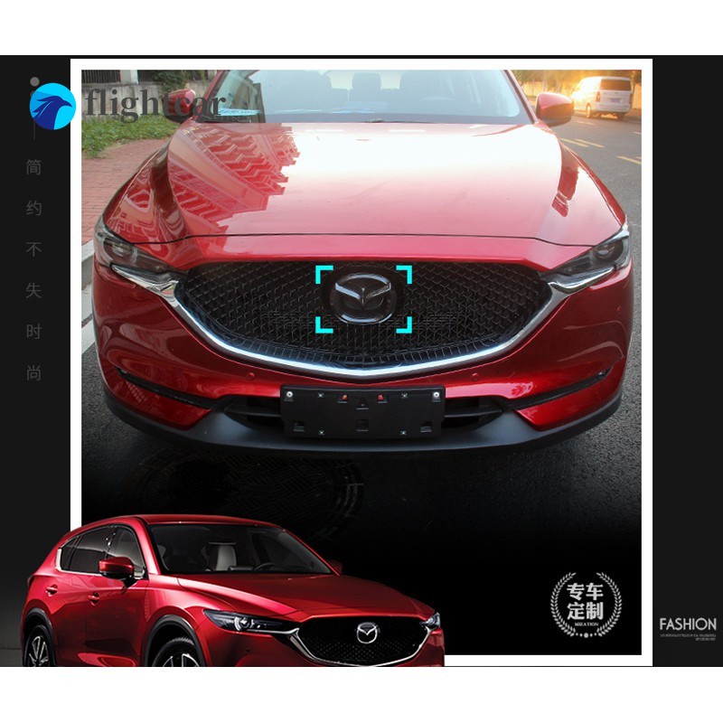 Logo Màu Đen Bóng Trang Trí Xe Hơi Mazda CX-5 Chất Lượng Cao