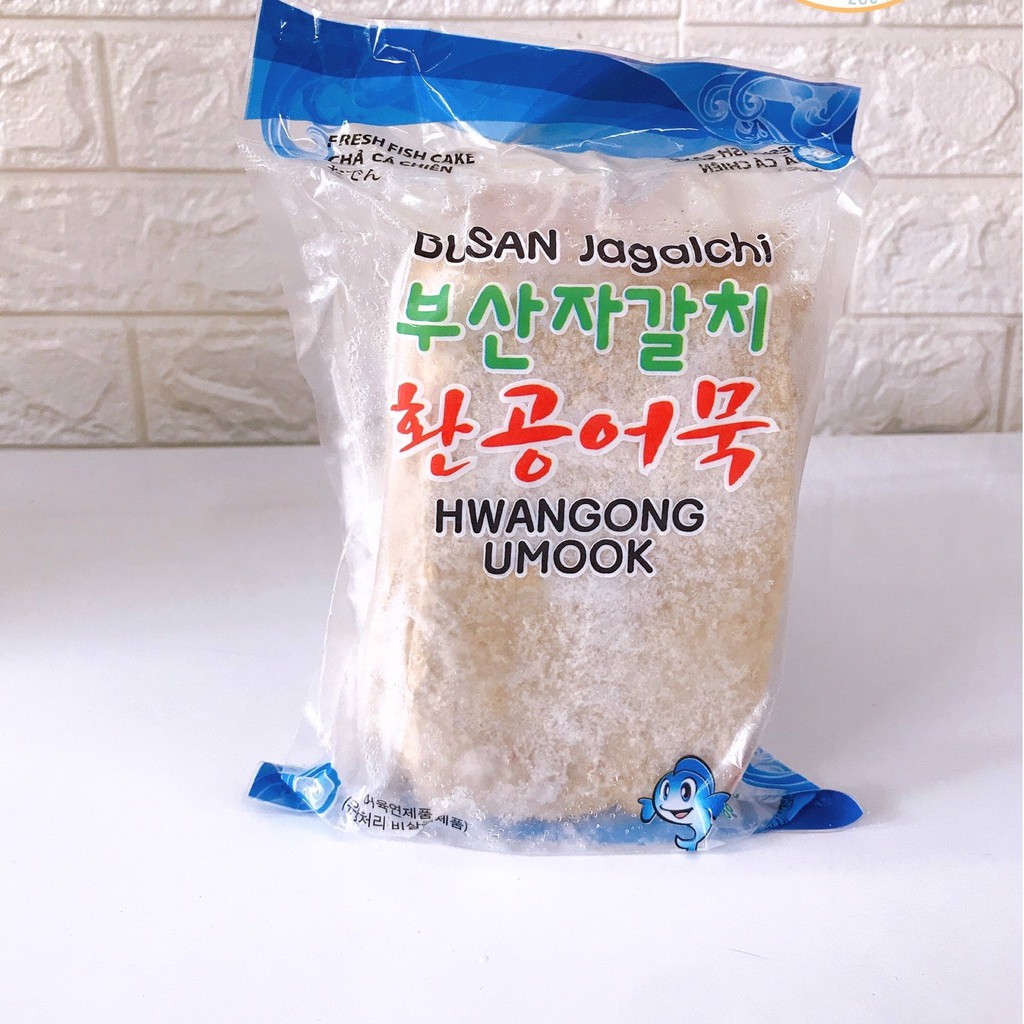 CHẢ CÁ HÀN QUỐC DẠNG QUE 500G