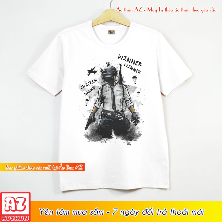 Áo thun game PUBG Mobile Battlegrounds - Form rộng Có BIGSIZE M1137