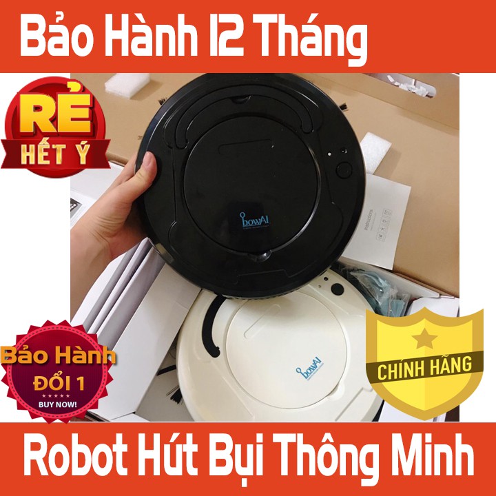 ROBOT Hút Bụi Lau Nhà Thông Minh Chính Hãng BH: 12 Tháng