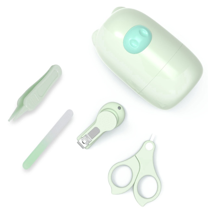 Bộ Dụng Cụ Chăm Sóc Móng Tay 4 Trong 1 Tiện Dụng Cho Bé