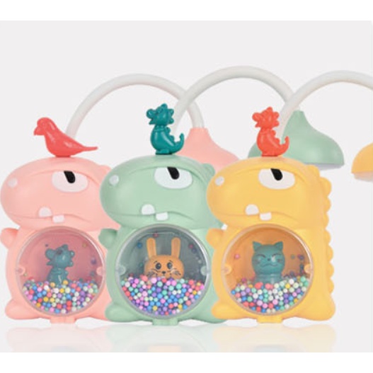 Đèn bàn khủng long mèo thỏ DB4 hoạt hình dễ thương Led USB cute