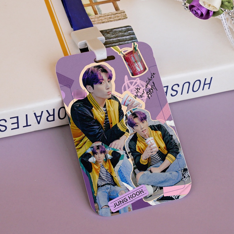 Dây Đeo Thẻ ID In Tên Các Thành Viên Nhóm BTS