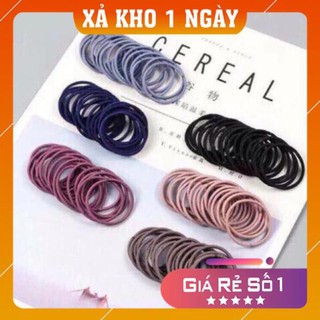 [Freeshp- xả kho 1K] Thun buộc tóc hàn quốc 1k 3 chiếc