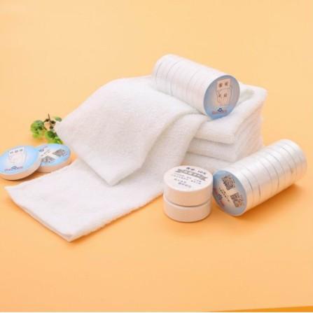 Khăn Tắm Nén Tiện Dụng Vải Cotton Soft Mềm Mại 70cmx140cm