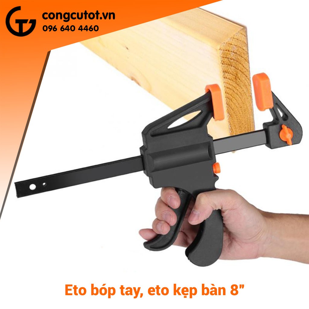 Eto bóp tay, eto kẹp bàn cỡ 8inch 200mm