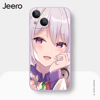 Ốp lưng JEERO chống sốc ngộ nghĩnh đáng yêu độc lạ hoạt hình dễ thương đẹp mềm Cho iPhone 16 15 14 13 12 11 Pro Max SE 2020 X XR XS ip 8 7 Plus kute HFE1462