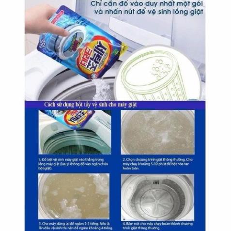 Bột Tẩy Lồng Giặt Chính Hãng Hàn Quốc 450G