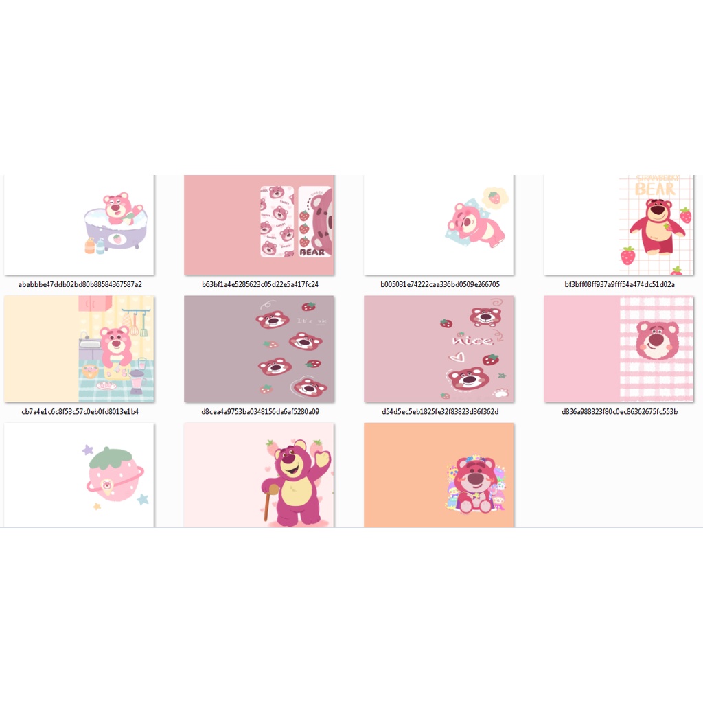 vở gấu dâu tây lotso S7VI74 tập thần tượng 25x17cm 80 trang giấy đẹp kẻ ngang