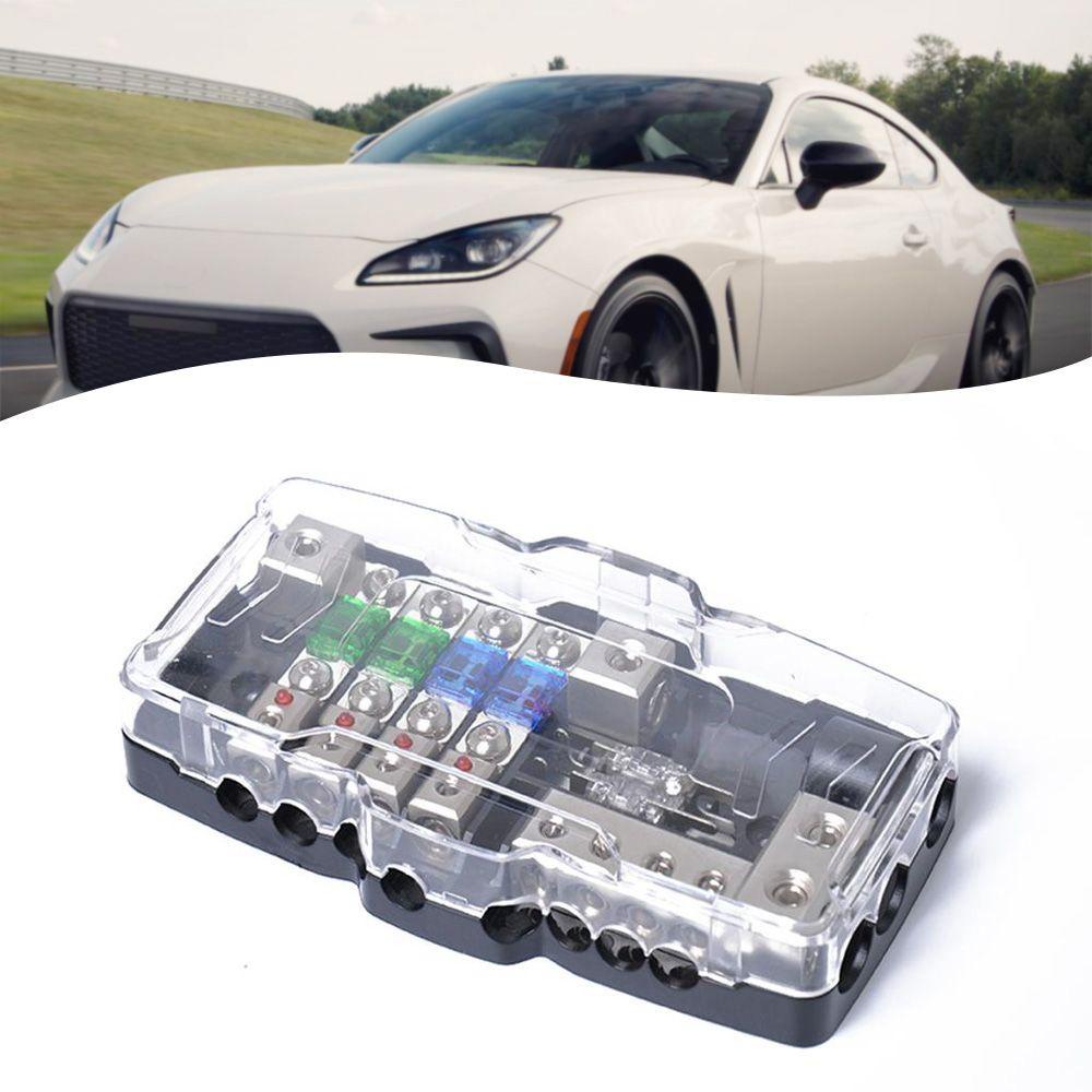 Hộp Cầu Chì Có Đèn LED Báo Hiệu ANL Cho Xe Tải / Xe Bus / Tàu Thuyền