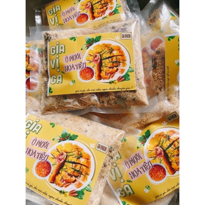 Gia vị làm gà ủ muối hoa tiêu thơm ngon