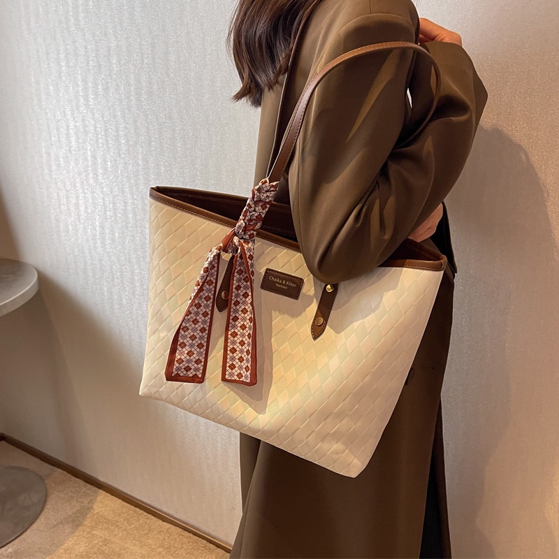 Túi tote Đeo Vai Cỡ Lớn Kiểu retro Cá Tính