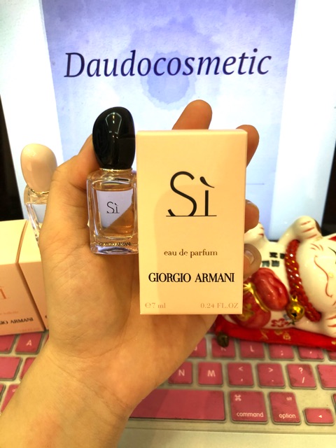 [Mã 1512FMCGSALE1 giảm 10% đơn 250K] [mini] Nước hoa Giorgio Armani Sì EDP - EDT - INTENSE 7ml | BigBuy360 - bigbuy360.vn