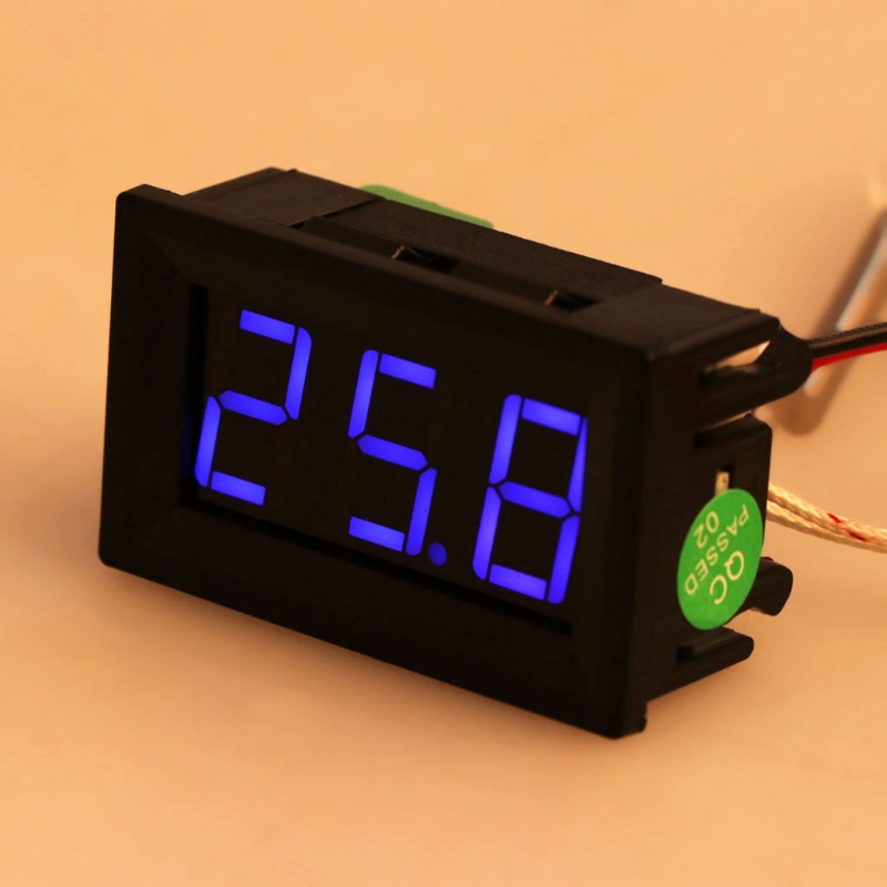 Pcf * Fahrenheit Máy Đo Nhiệt Độ Nhiệt Độ Kỹ Thuật Số Màn Hình LED Kỹ Thuật Số Công Nghiệp Cấp K-Type Sen