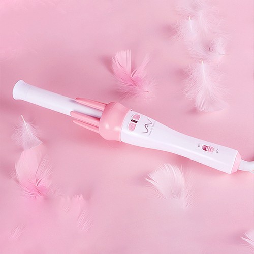 Máy uốn tóc làm tóc xoăn mini tự động 3 trục xoay 360 độ VIVID &amp; VOGUE 3 trong 1 hàn quốc MiibooShi SD130