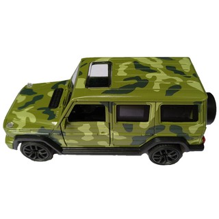 Mô hình xe Jeep bằng sắt chạy trớn có đèn nhạc KMH