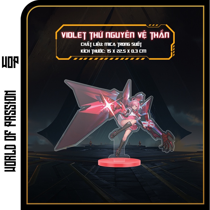 Mô Hình Nhân Vật Violet Thứ nguyên Vệ Thần Trong Game Liên Quân Mobile