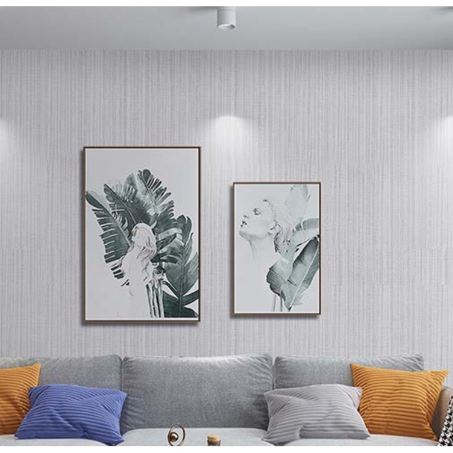 Decal dán tường GÂN TRẮNG khổ 60CM (giá 1m dài)