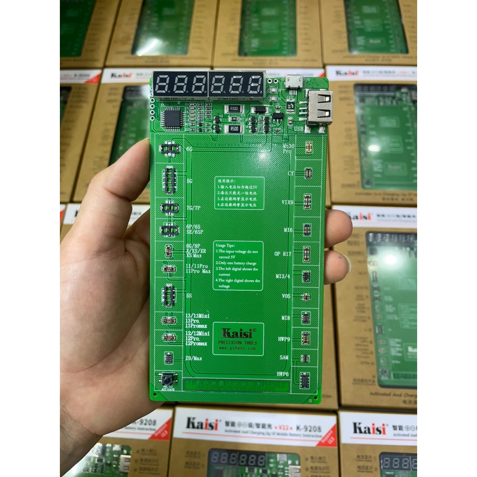 Kích pin Kaisi K-9280 (5G - 13Promax &amp; Full Androi)