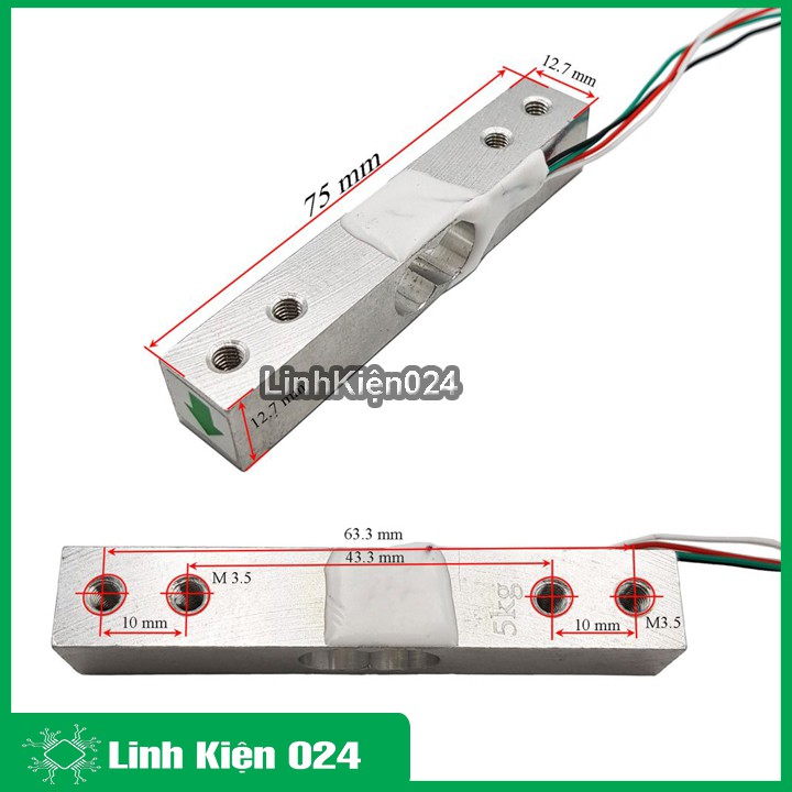 LoadCell Cảm Biến Khối Lượng