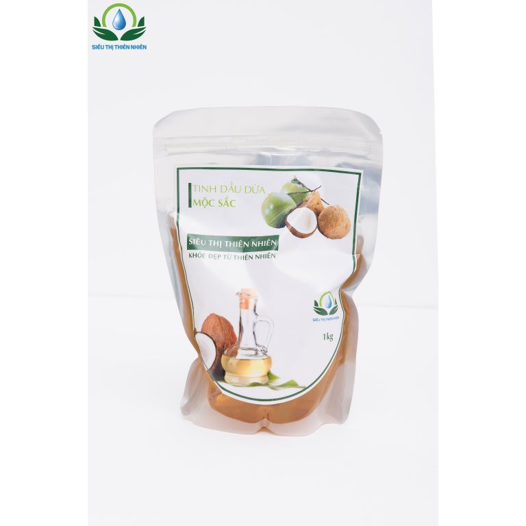 Dầu dừa ép lanh thương hiệu mộc sắc gói 100ml | BigBuy360 - bigbuy360.vn