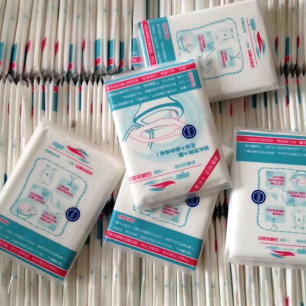 Tấm phủ bệ ngồi bồn cầu chống thấm nước dùng 1 lần tiện dụng