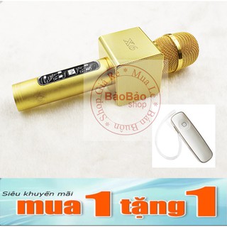 Micro Karaoke bluetooth X6 tặng tai nghe bluetooth N7100