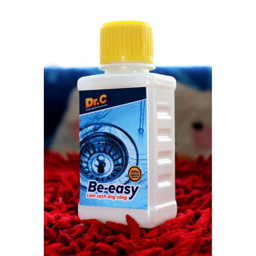 Bột Thông Tắc Đường Ống, Vệ Sinh Lồng Giặt Cao Cấp, Tẩy Sạch Cặn Bẩn Dr.C - Be-easy - 100G NGHIỆN NHÀ