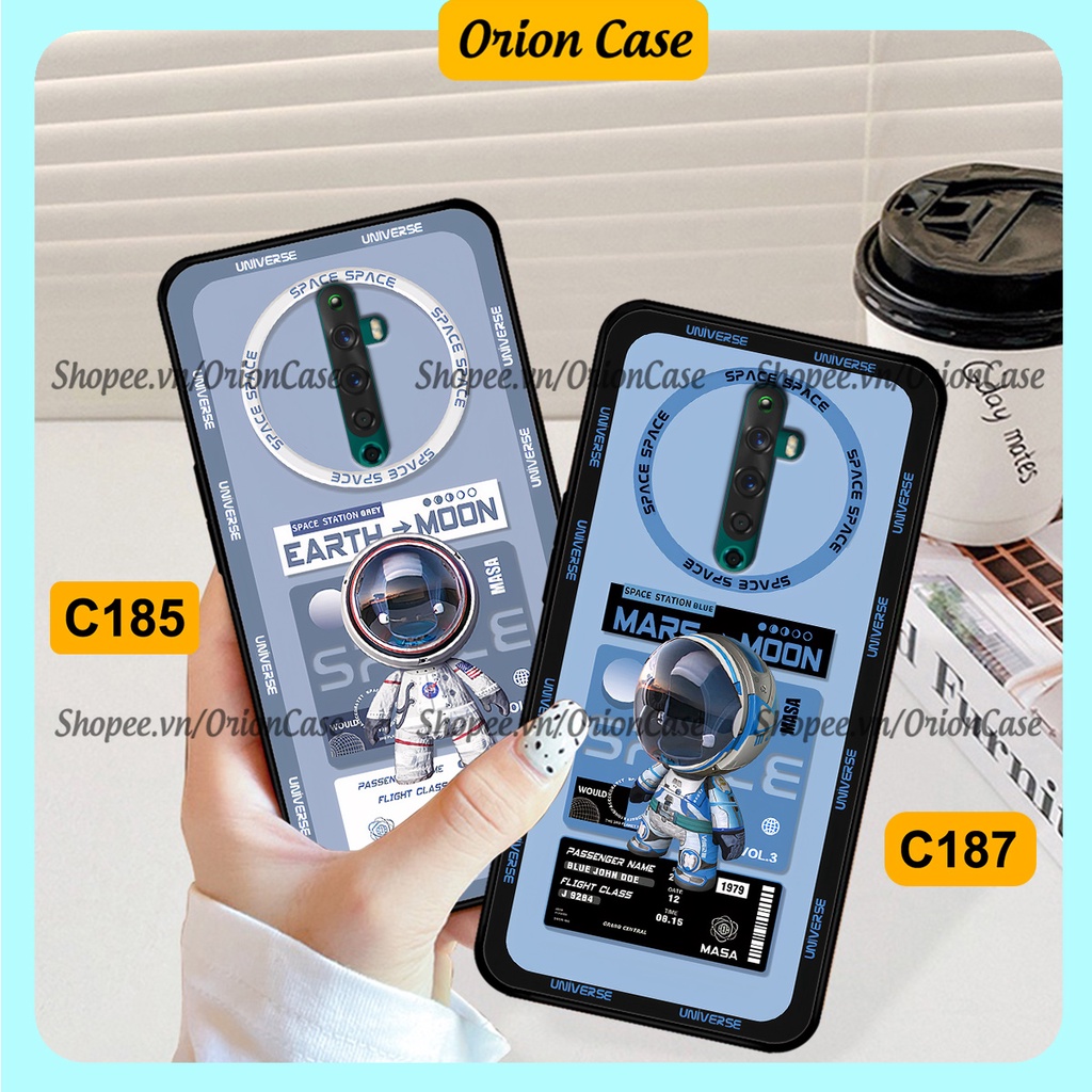 Ốp Oppo Reno 2 / Reno2 F - Reno 2f in hình astronaut pro nasa, moutain cá tính.ốp lưng chống sốc.