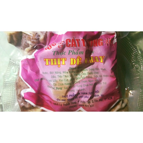 Thịt Dê Chay 500g  Thơm ngon đậm đà - Chayhome - Thực Phẩm Chay + chỉ giao tại Hồ Chí Minh