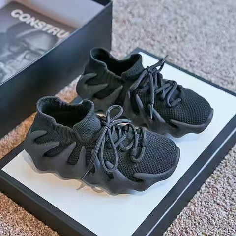 Giày thể thao Yeezy 450 thoáng khí thời trang thu 2021 cho bé gái