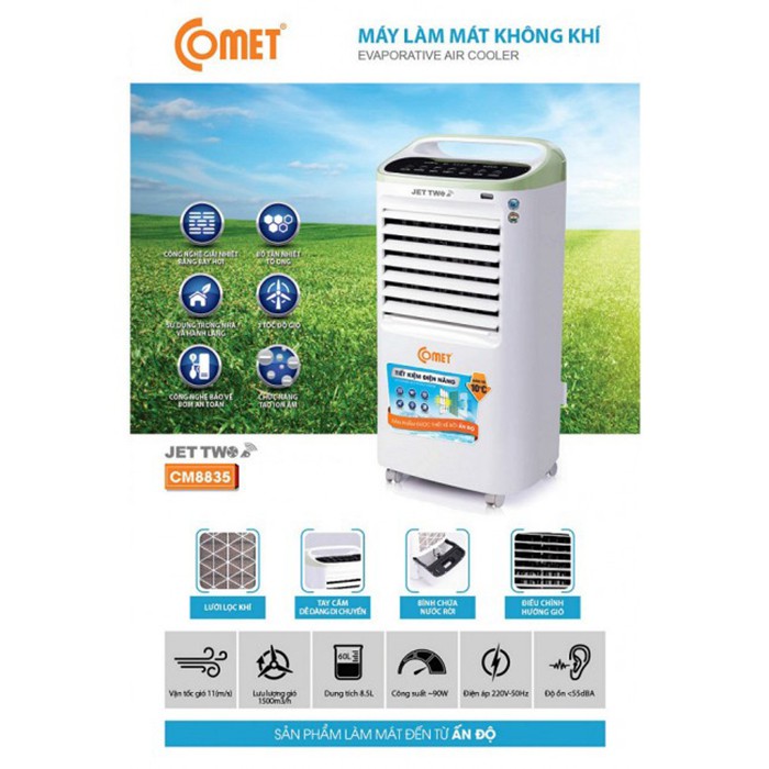 [GIÁ ĐẠI LÝ] Máy làm mát không khí Comet CM8835