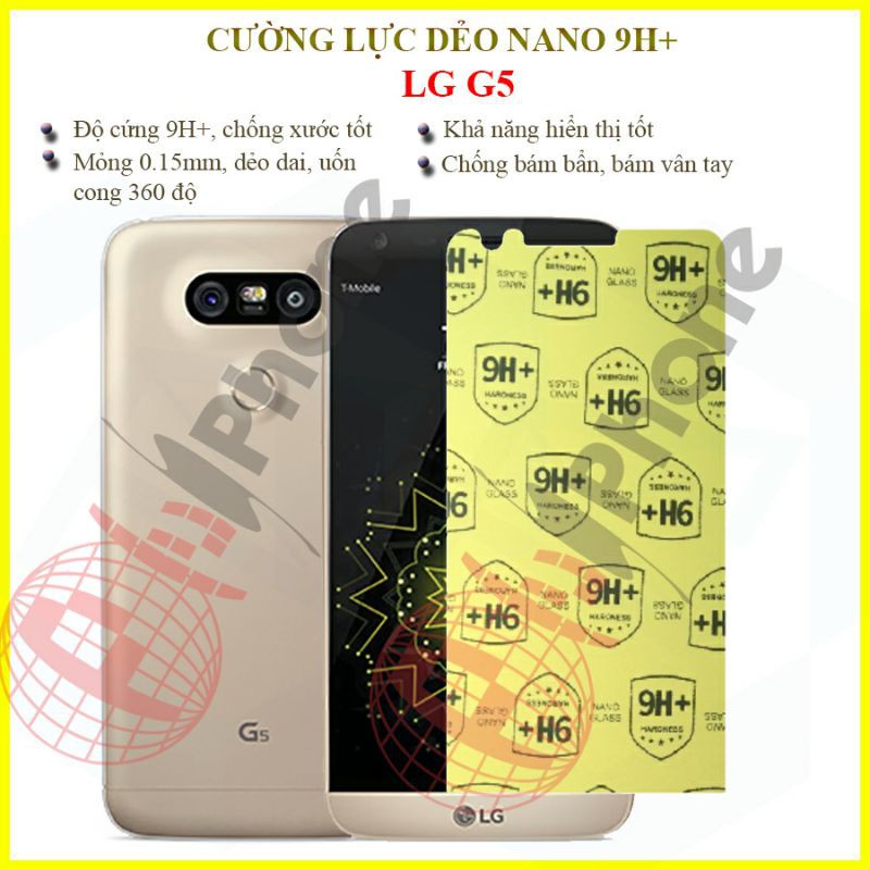 Dán cường lực dẻo nano cho LG G5