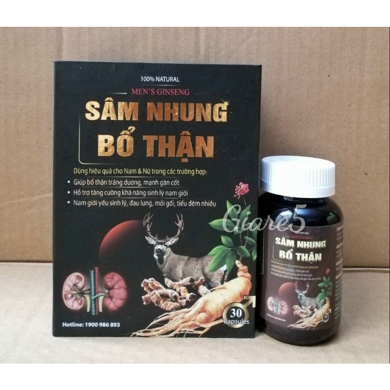 Sâm nhung bổ thận - tăng cường khả năng sinh lý nam giới