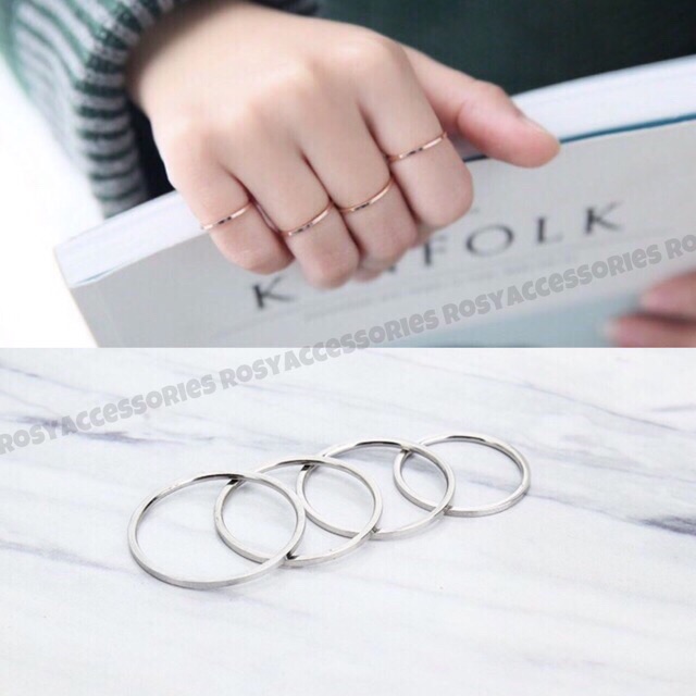 ROSY - NHẪN TRÒN BASIC V BTS