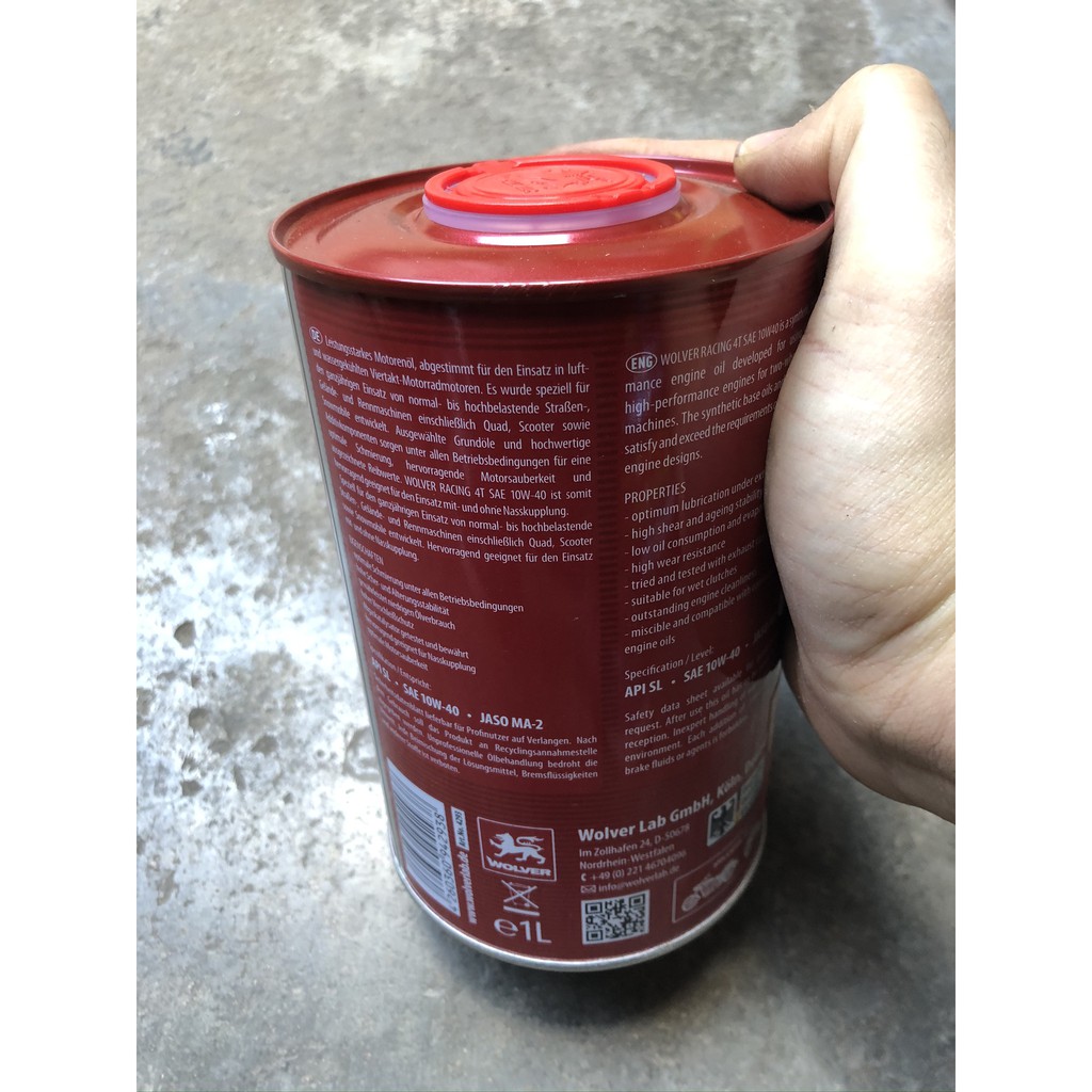 Nhớt Xe Máy Wolver 0.8 Lít - 1 Lít