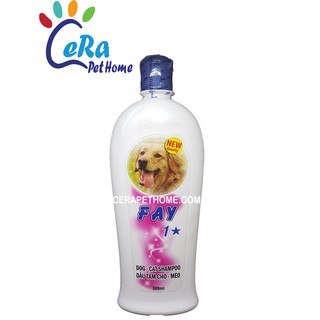 Sữa Tắm Chai Fay 1 Sao, 3 Trong 1 Tiện Dụng Cho Chó Mèo (300ml)