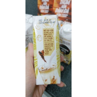 Nescafe' cà phê sữa đá uống liền- Lon 180ml (HSD 02/2025-Vị Latte)