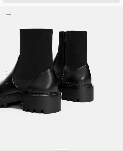Ankle boot zArA brand . Ảnh thật