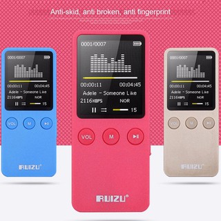 Máy nghe nhạc lossless ruizu x08 pin 200h 8gb