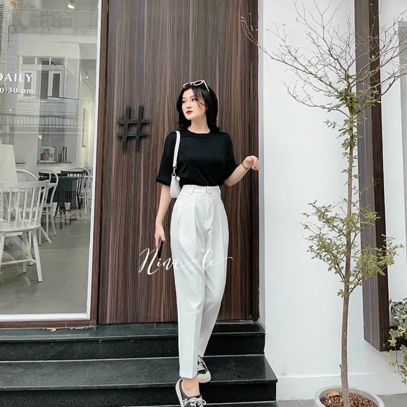 Sét Áo Thun Quần Baggy Bigsize 55kg Đến 100kg (L/XL/XXL)