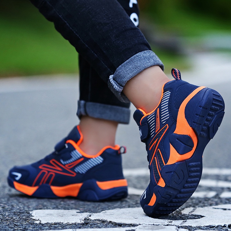 Giày Thể Thao Da Chống Trượt Thời Trang Cho Bé