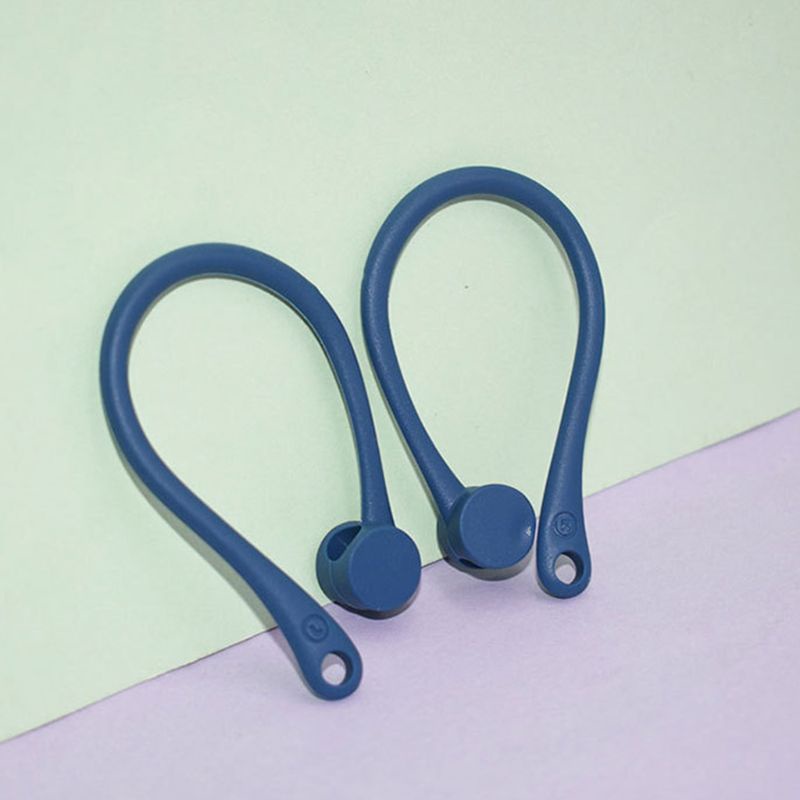 Cặp dây đeo tai nghe Bluetooth không dây bằng silicon mềm chống rơi chống mất thích hợp cho Airpods