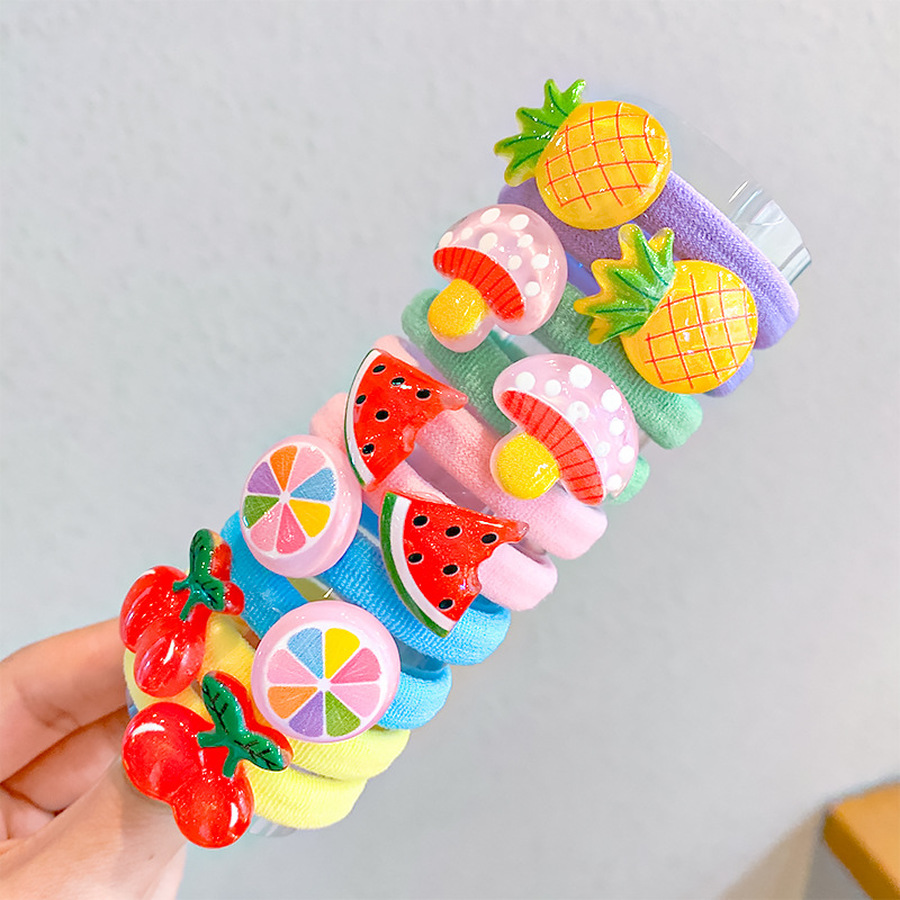 Set 10 Dây Cột Tóc Xinh Xắn Dành Cho Nữ