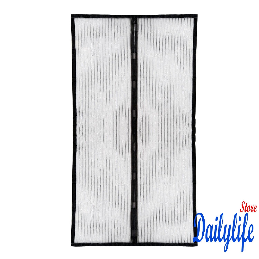 GXI-Mosquito Door Net Mesh Screen Bug Fly Pet Patio Hands Free Magnetic Magic