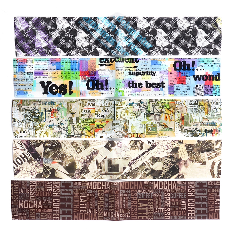 Bộ 10 miếng dán 3D trang trí móng nghệ thuật