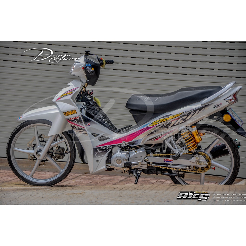 Tem Sirius Full Trắng Rạng nứt Hồng chủ đạo ( Tem in thường rice gốc )