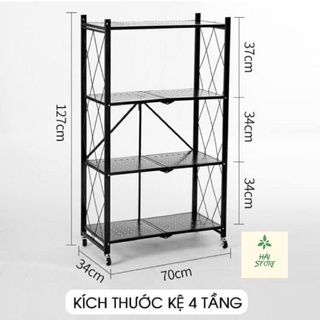 Kệ gấp gọn 5 tầng