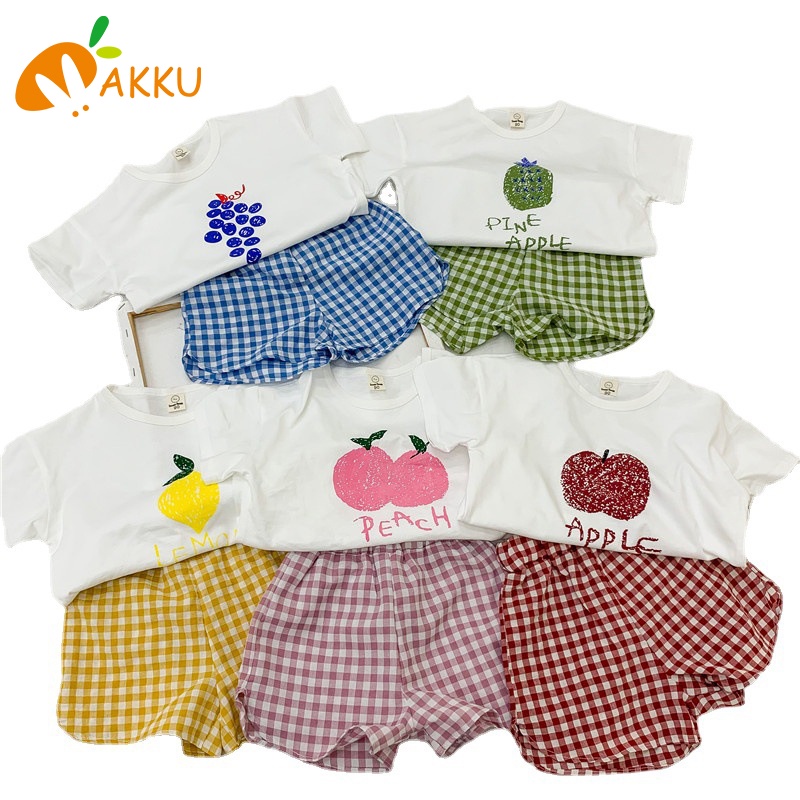 Set Áo Thun Tay Ngắn + Quần short Dễ Thương Cho Bé